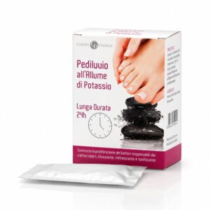 Pediluvio Allume di potassio