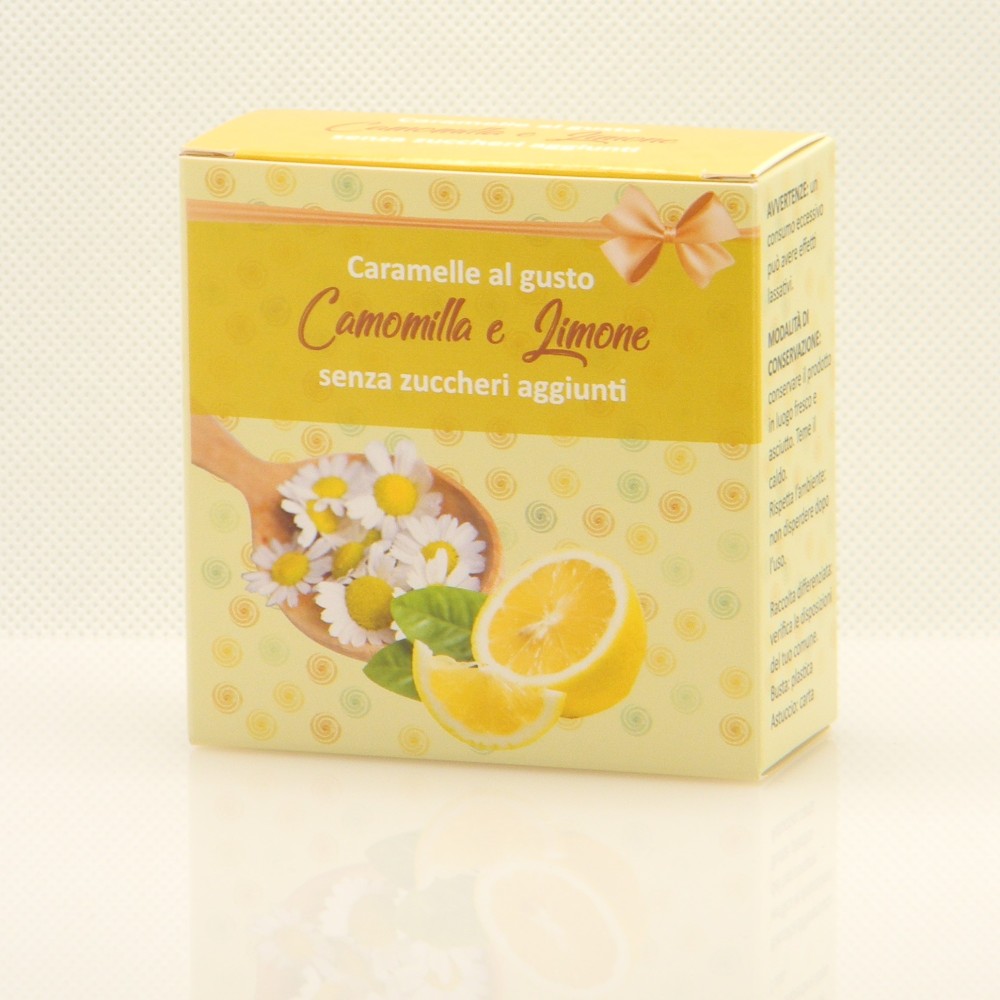 Caramelle Salus Camomilla e limone - Isola srl